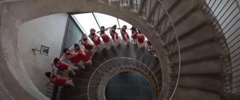 danse escalier