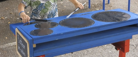 instrument du grain à moudre