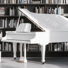 piano et livres